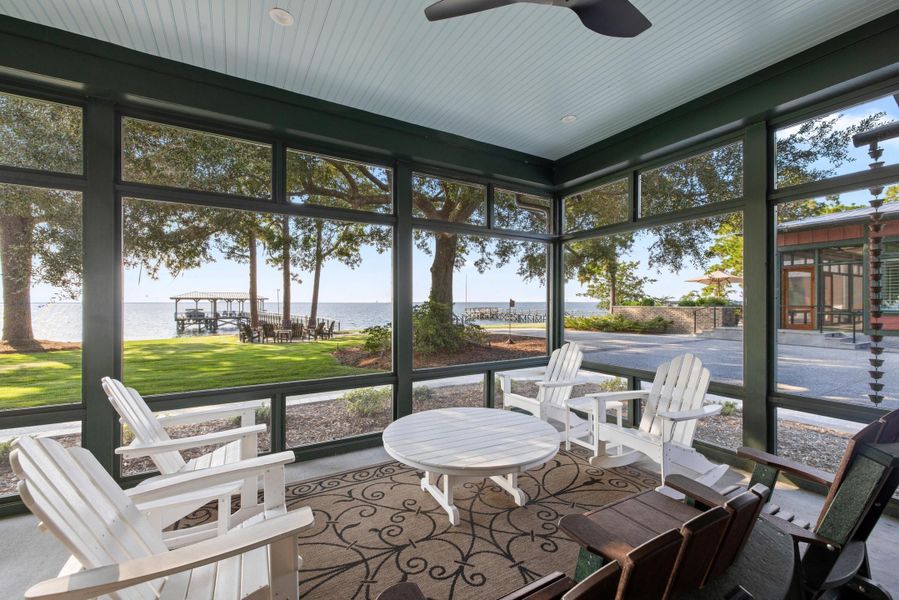 Furnished interior view inside a new home in , Bonneau (Image 40).