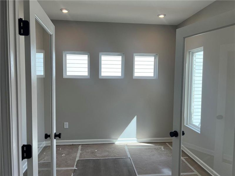 In-progress construction of a new home in Crossvine Estates, Braselton, GA (Image 6).