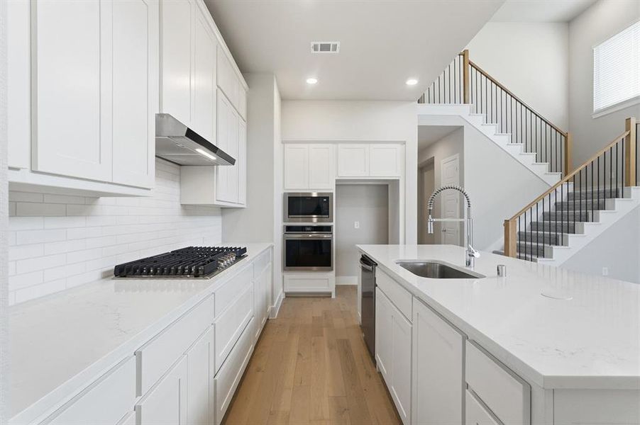 Furnished interior view inside a new home in Sandbrock Ranch, Aubrey (Image 6).