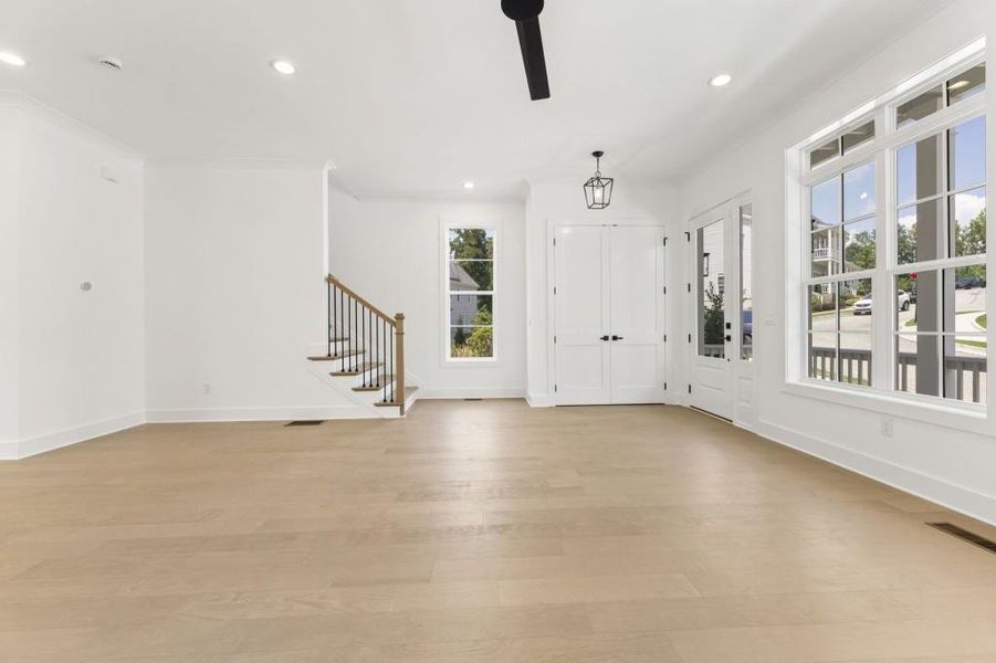 Spacious, unfurnished interior of a new home in , Roswell (Image 44).