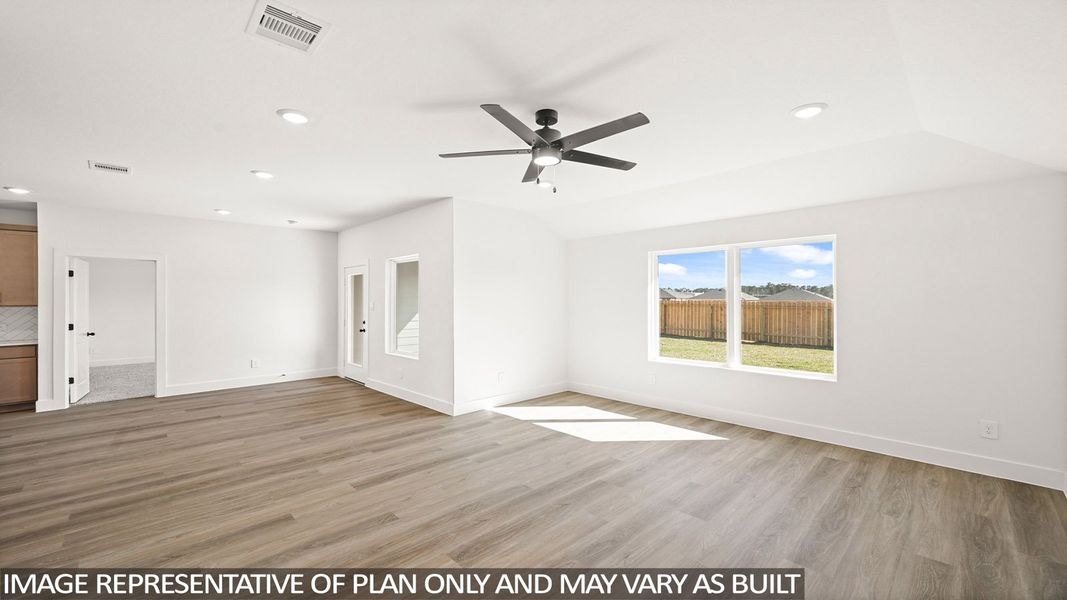 Spacious, unfurnished interior of a new home in Sunterra Lakes, Brookshire (Image 16). Spacious, unfurnished interior of a new home in Sunterra Lakes, Brookshire (Image 16).