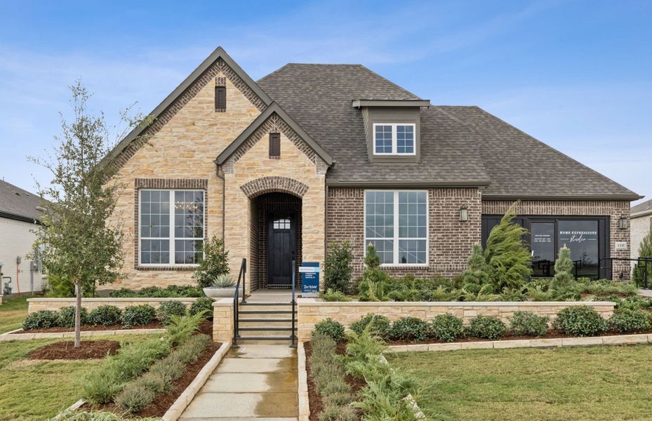 Representative exterior photo of a completed home built from the Reverence by Del Webb in Del Webb Sonoma Verde, Rockwall, TX (Image 24).