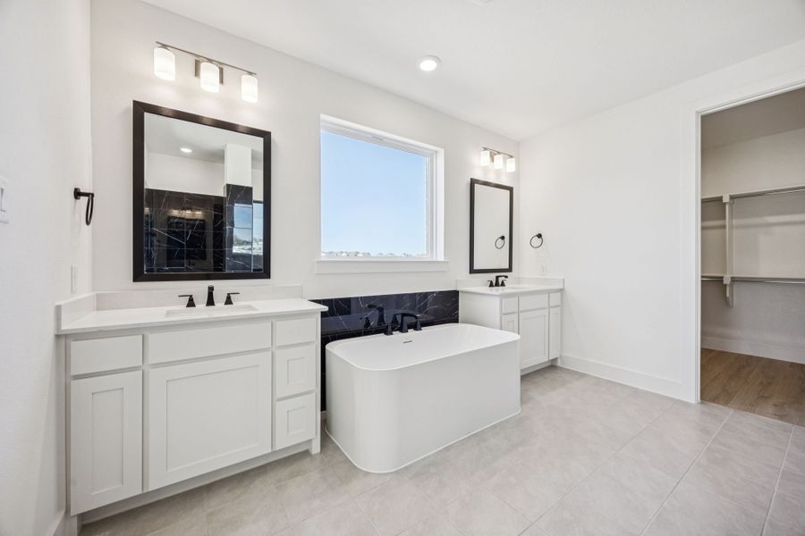 Representative furnished interior of a home built from the Percy by Normandy Homes in Rainwater Crossing, Celina (Image 7).