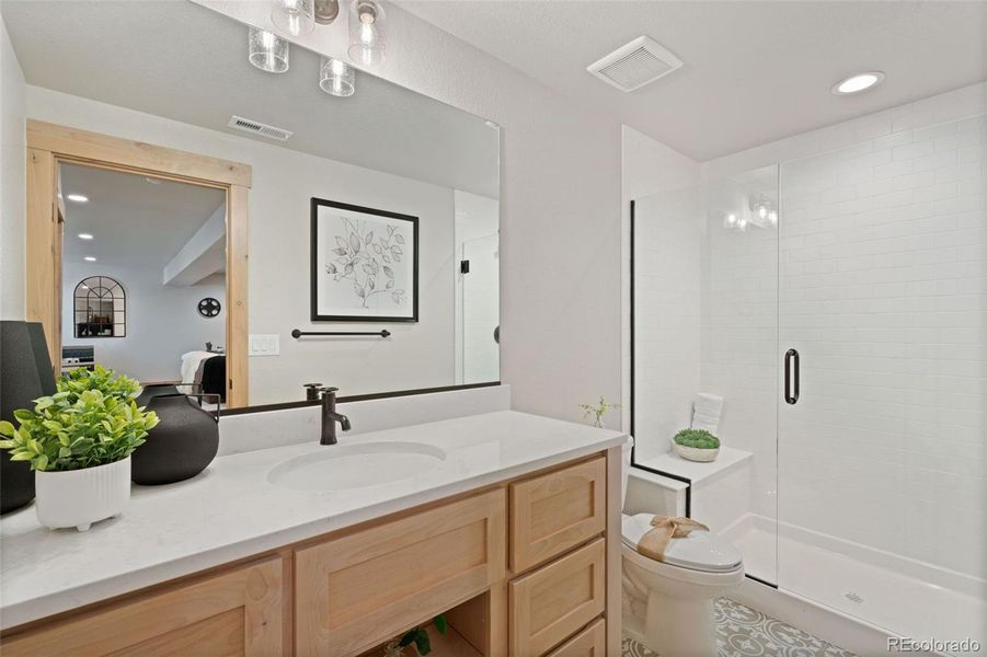 3/4 Basement Bathroom