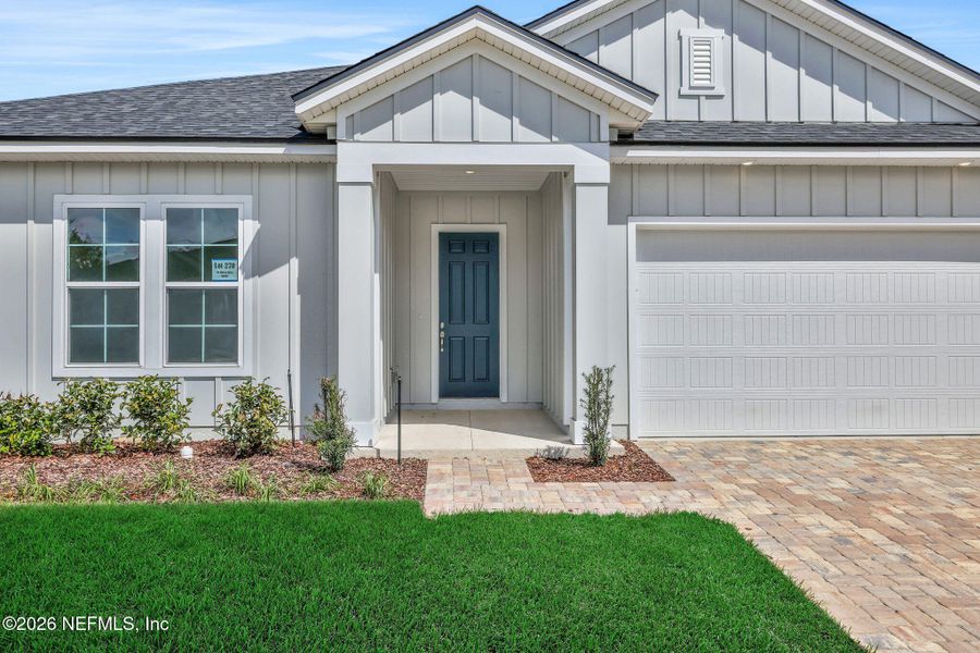 Exterior details and patio area of a home in Veranda Bay, Flagler Beach (Image 28).