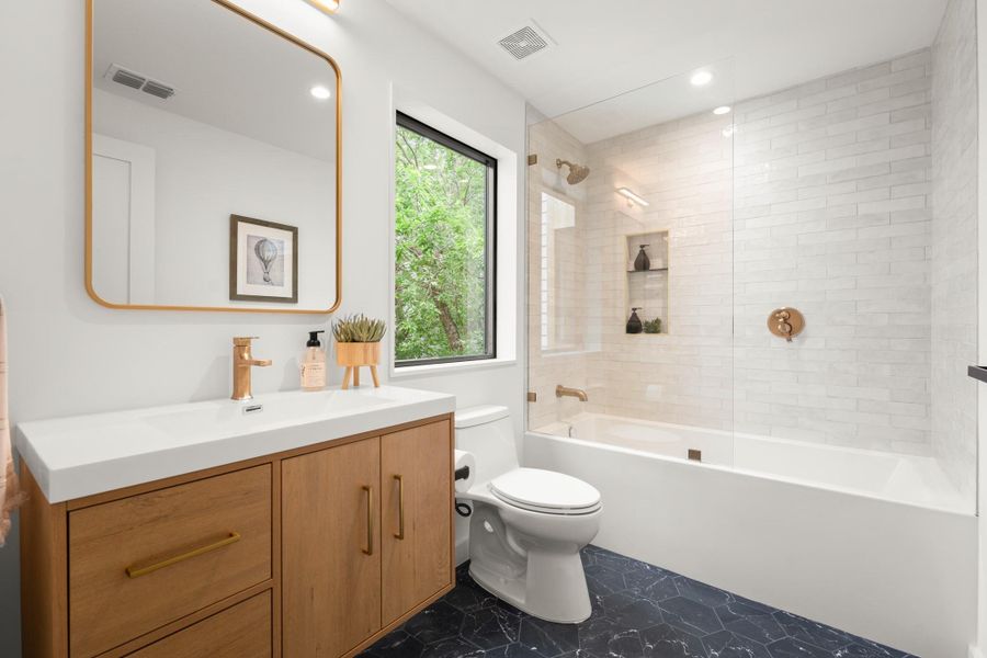 Furnished interior view inside a new home in , Austin (Image 24).