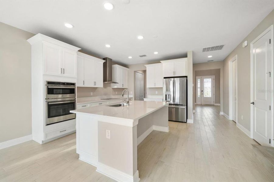 Furnished interior view inside a new home in Chapel Crossings, Wesley Chapel (Image 7). Furnished interior view inside a new home in Chapel Crossings, Wesley Chapel (Image 7).