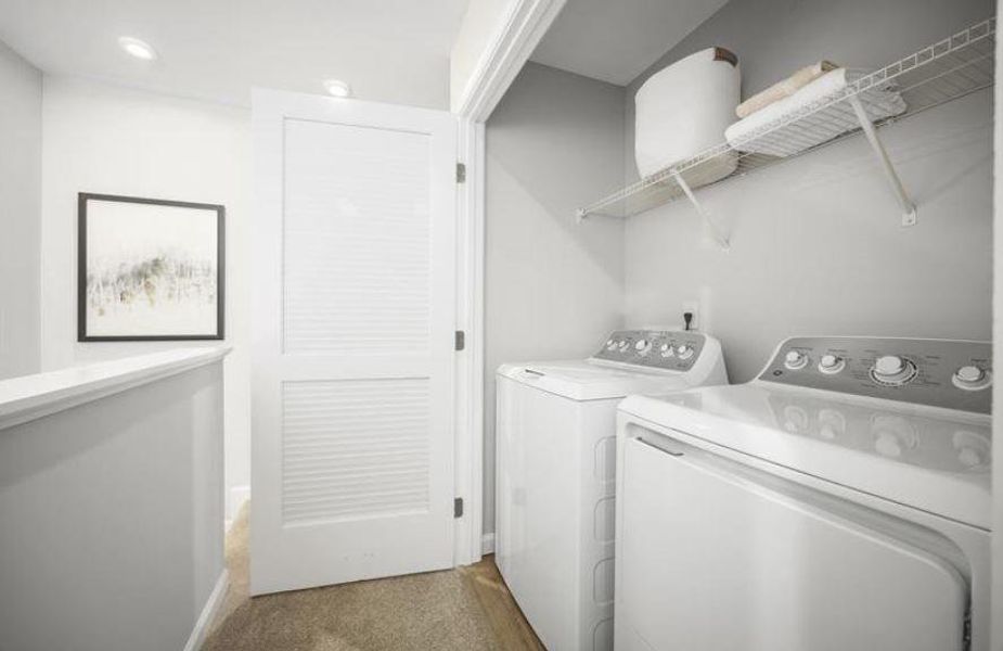 Furnished interior view inside a new home in Terra Lago Townhomes, Indiantown (Image 11).