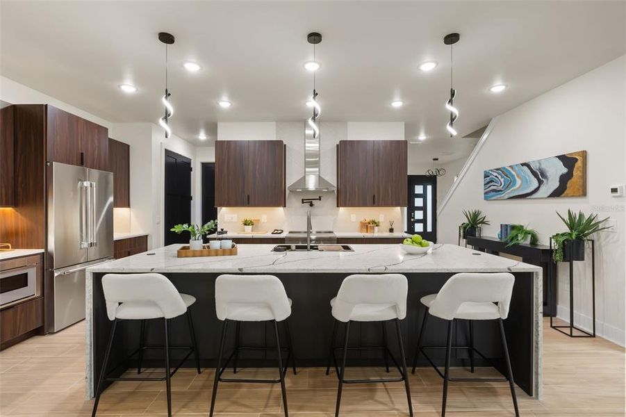 Furnished interior view inside a new home in , Orlando (Image 5).