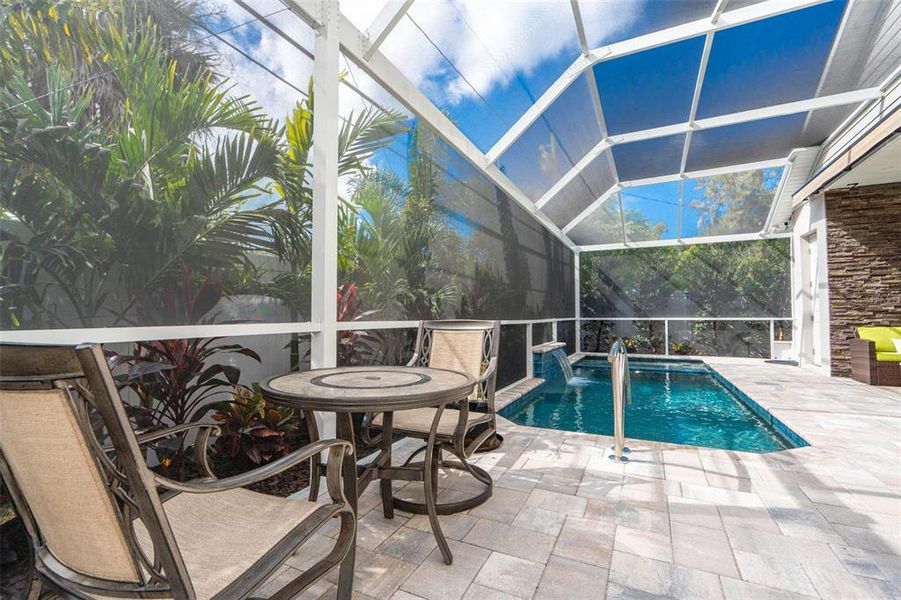 Exterior details and patio area of a home in , Safety Harbor (Image 50). Exterior details and patio area of a home in , Safety Harbor (Image 50).