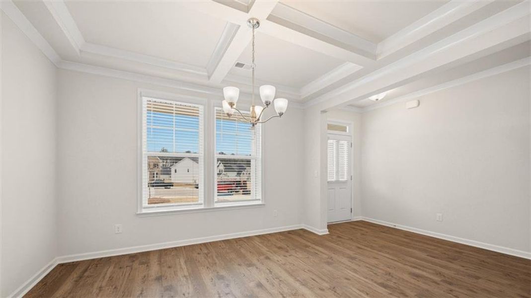 Spacious, unfurnished interior of a new home in The Gates at Pates Creek, Hampton (Image 15).