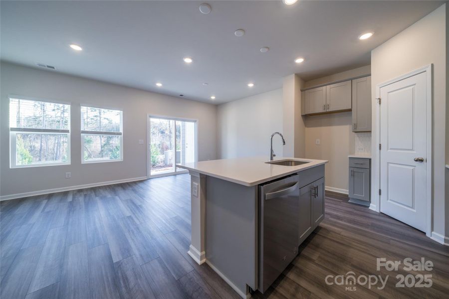 Furnished interior view inside a new home in Galloway Ridge, Charlotte (Image 5).