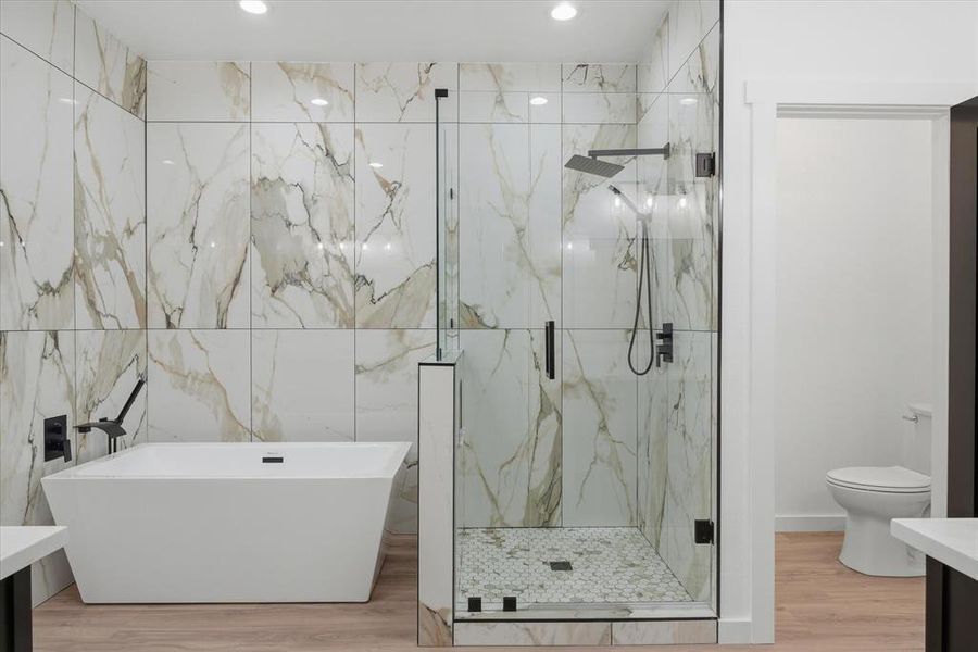 Furnished interior view inside a new home in , Eustace (Image 12).