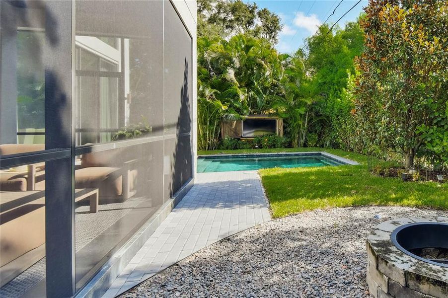 Exterior details and patio area of a home in , Dunedin (Image 28).