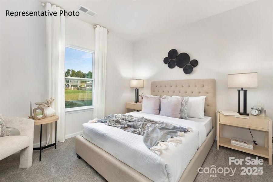 Furnished interior view inside a new home in Laurelbrook, Sherrills Ford (Image 22).