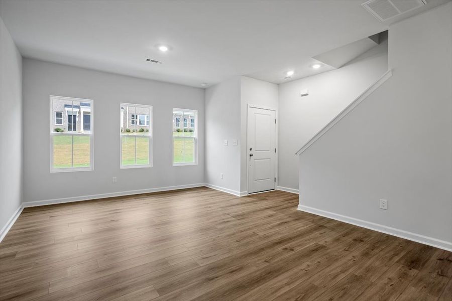 Spacious, unfurnished interior of a new home in Renaissance at White Oak, Garner (Image 12).