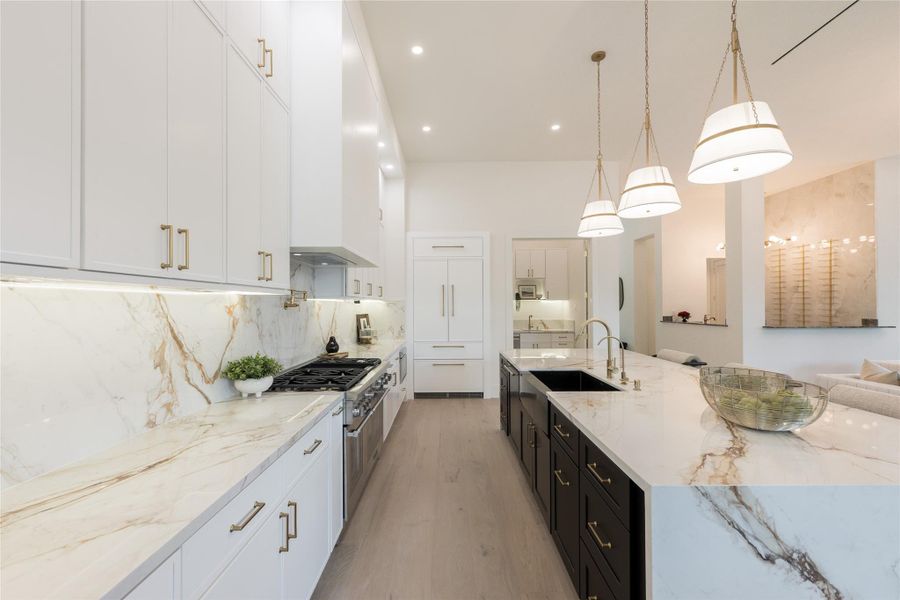 Furnished interior view inside a new home in , Houston (Image 6).