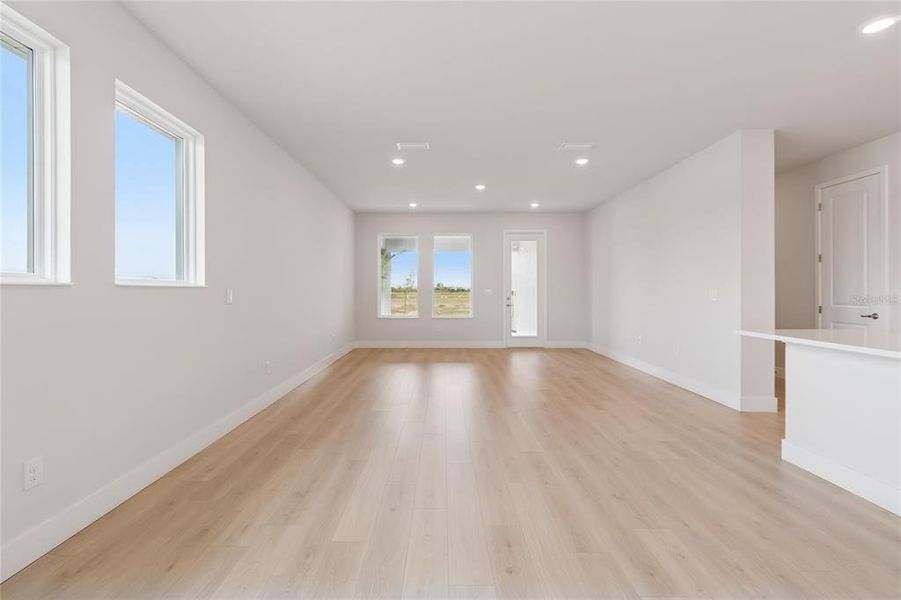 Spacious, unfurnished interior of a new home in Vistera of Venice – Cottage Series, Nokomis (Image 19).
