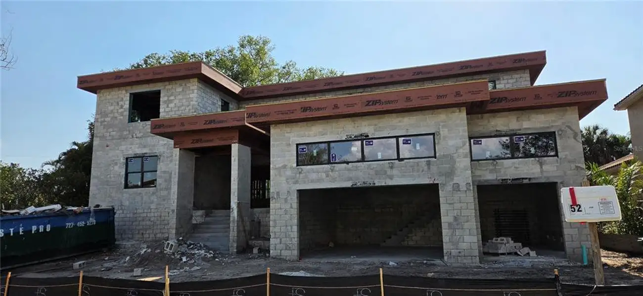 In-progress construction of a new home in , Tampa, FL (Image 7). In-progress construction of a new home in , Tampa, FL (Image 7).