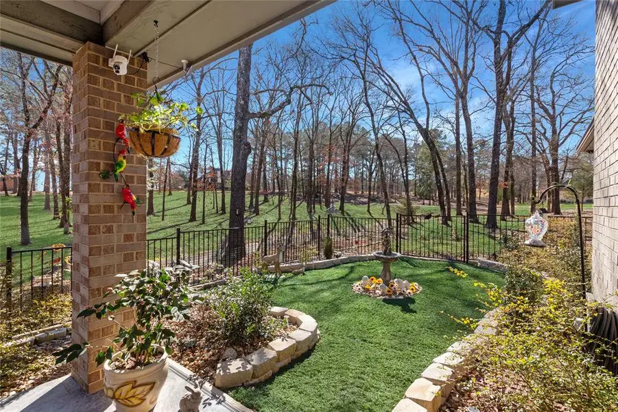Exterior details and patio area of a home in , Frankston (Image 3). Exterior details and patio area of a home in , Frankston (Image 3).