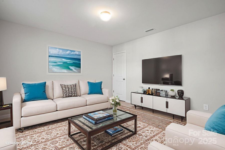 Furnished interior view inside a new home in Martha's Ridge, Statesville (Image 12). Furnished interior view inside a new home in Martha's Ridge, Statesville (Image 12).