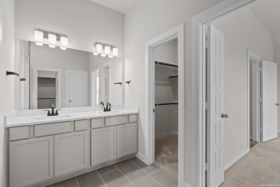 Furnished interior view inside a new home in Stillwater Ranch, San Antonio (Image 13).