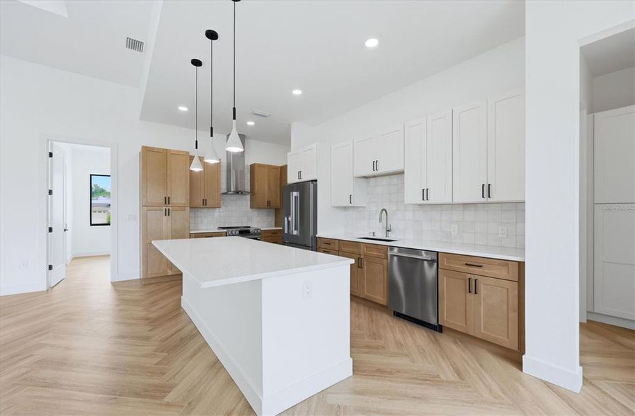 Furnished interior view inside a new home in , North Port (Image 13).