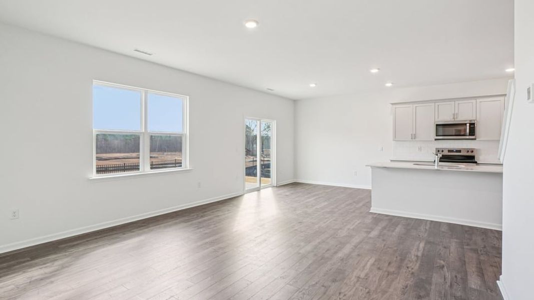 Spacious, unfurnished interior of a new home in The Landing at Winston Pointe, Clayton (Image 12). Spacious, unfurnished interior of a new home in The Landing at Winston Pointe, Clayton (Image 12).