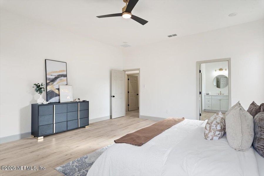 Furnished interior view inside a new home in , Orange Park (Image 17).