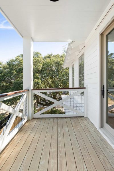 Exterior details and patio area of a home in , Isle Of Palms (Image 2). Exterior details and patio area of a home in , Isle Of Palms (Image 2).