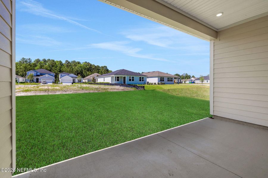 Exterior details and patio area of a home in Hyland Trail, Green Cove Springs (Image 31). Exterior details and patio area of a home in Hyland Trail, Green Cove Springs (Image 31).