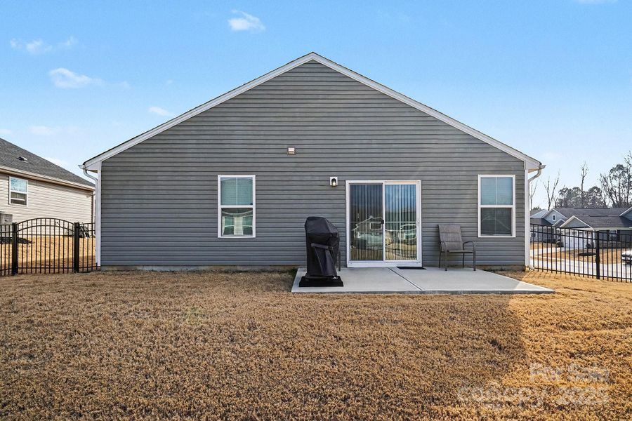 Exterior details and patio area of a home in , Lancaster (Image 4). Exterior details and patio area of a home in , Lancaster (Image 4).