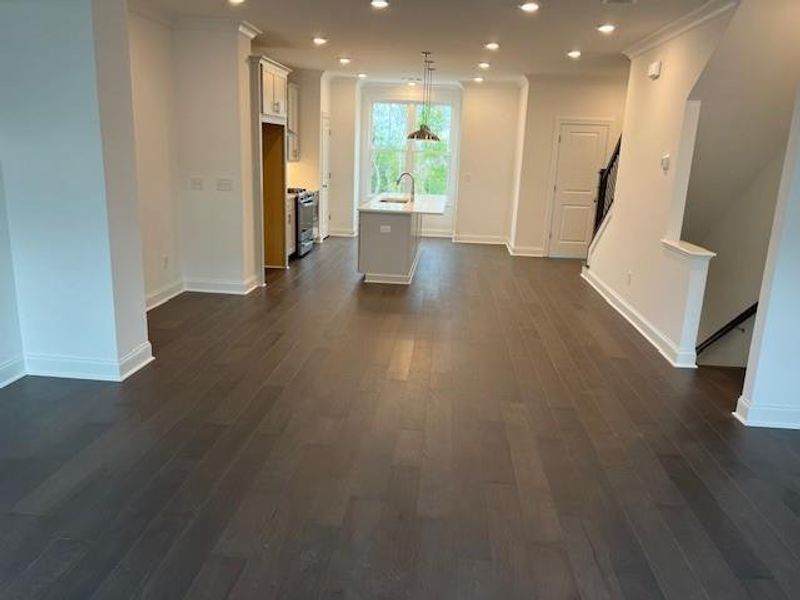 Spacious, unfurnished interior of a new home in Palisades Townhomes, Cumming (Image 30). Spacious, unfurnished interior of a new home in Palisades Townhomes, Cumming (Image 30).