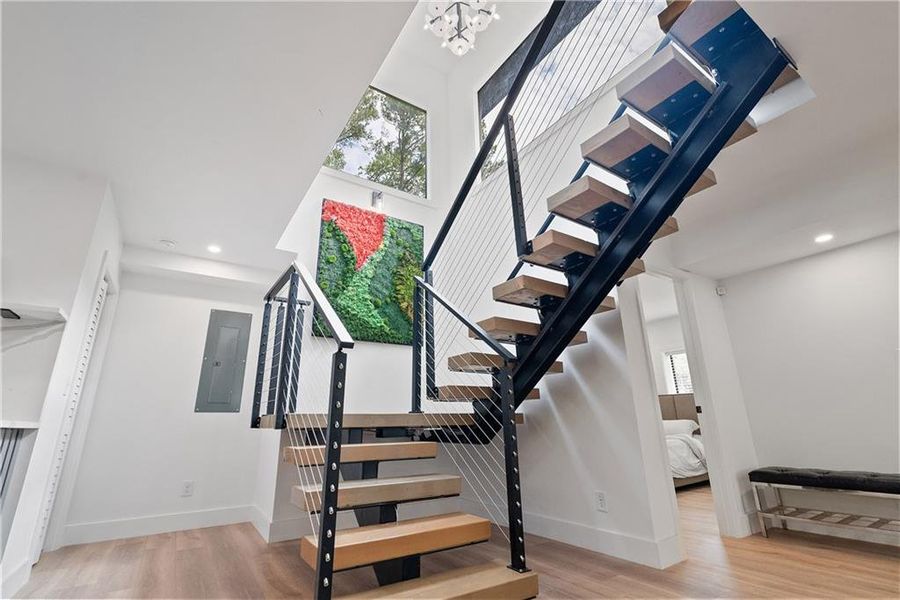 Furnished interior view inside a new home in , Atlanta (Image 12).