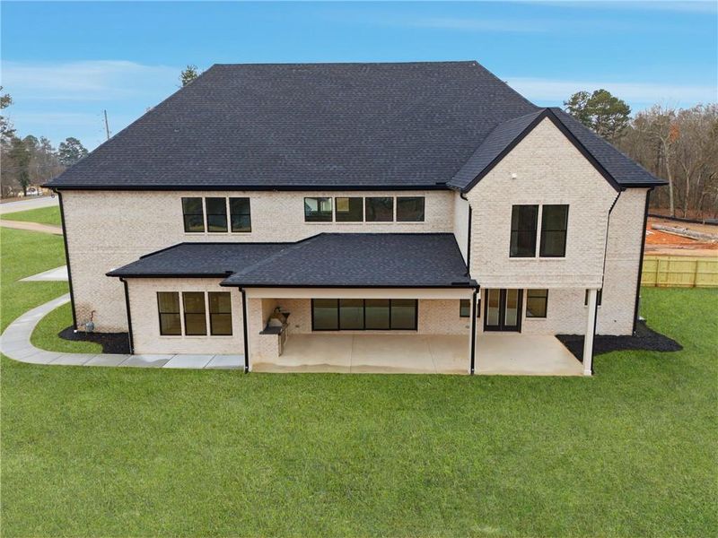 Exterior details and patio area of a home in , Buford (Image 3). Exterior details and patio area of a home in , Buford (Image 3).