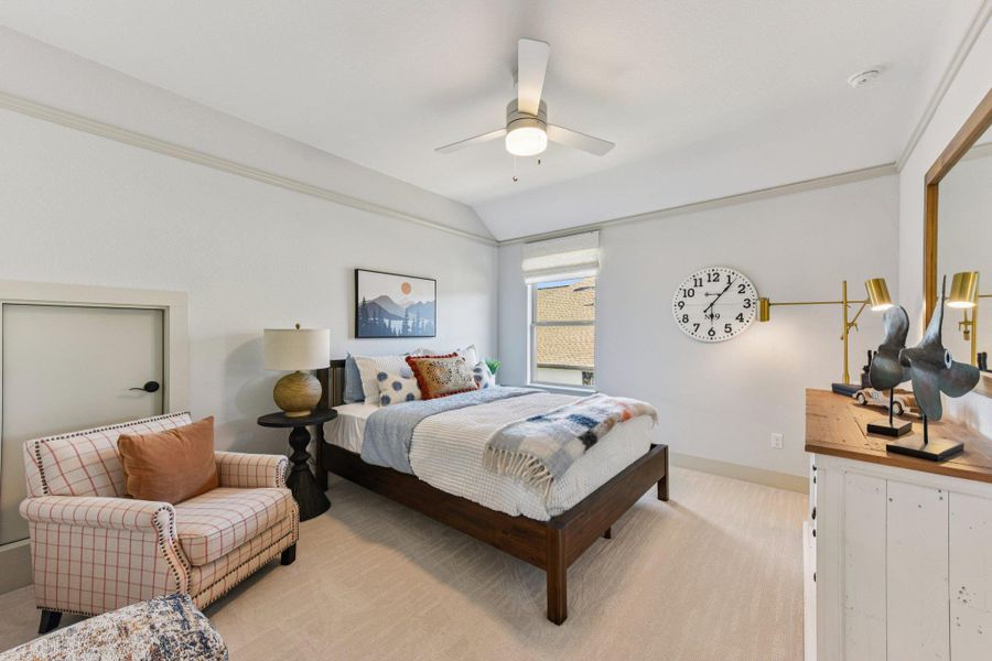 Furnished interior view inside a new home in Provence 70s, Austin (Image 31).