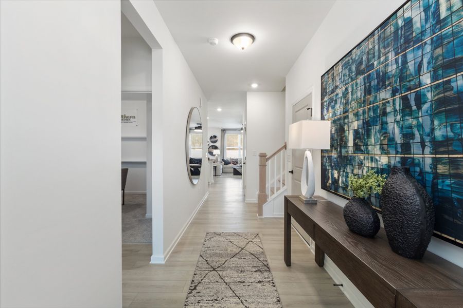Representative furnished interior of a home built from the Julie II by Great Southern Homes in Peachtree Hills, Lexington (Image 8).