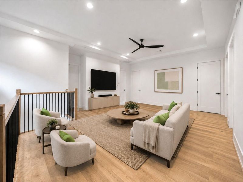 Game room (virtual staging) Game room (virtual staging)