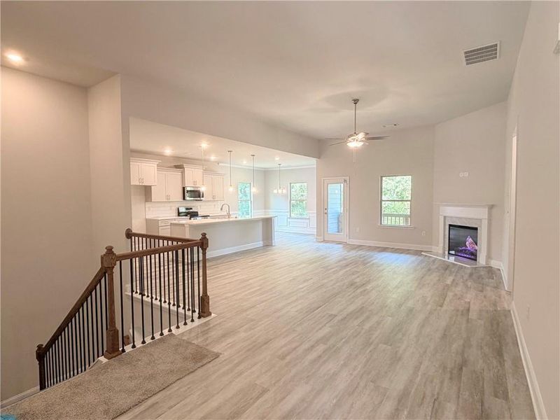 Spacious, unfurnished interior of a new home in Magnolia Villas, Cornelia (Image 30).