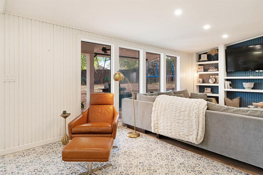 Furnished interior view inside a new home in , Paris (Image 16).