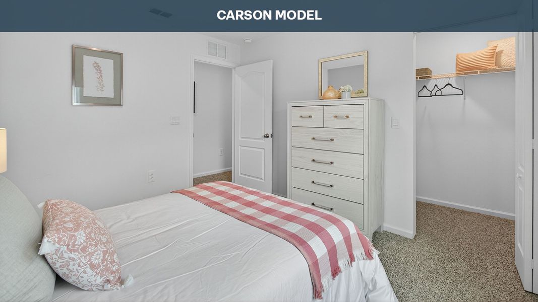 Representative furnished interior of a home built from the CARSON by D.R. Horton in Hansen Creek, Jacksonville (Image 11).