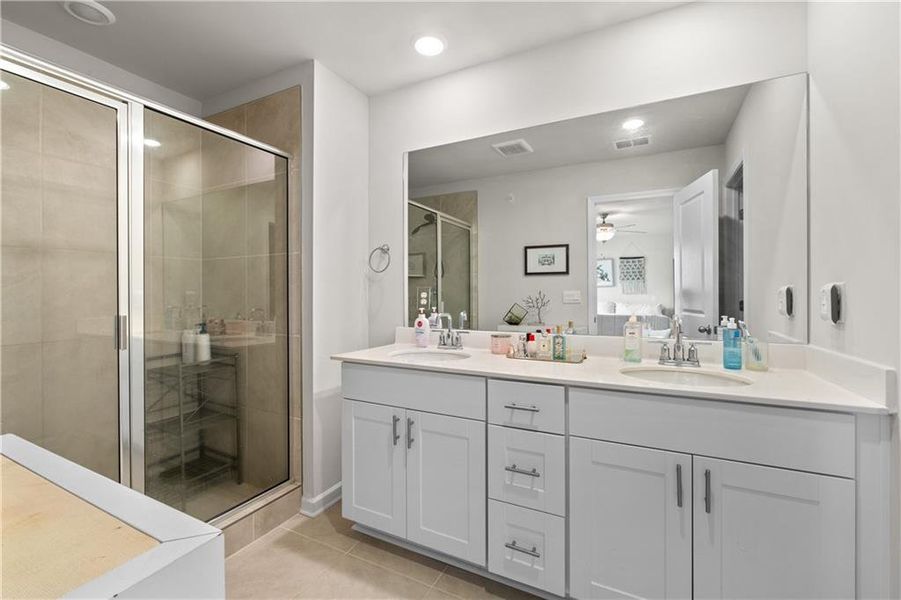 Furnished interior view inside a new home in , Mableton (Image 11).