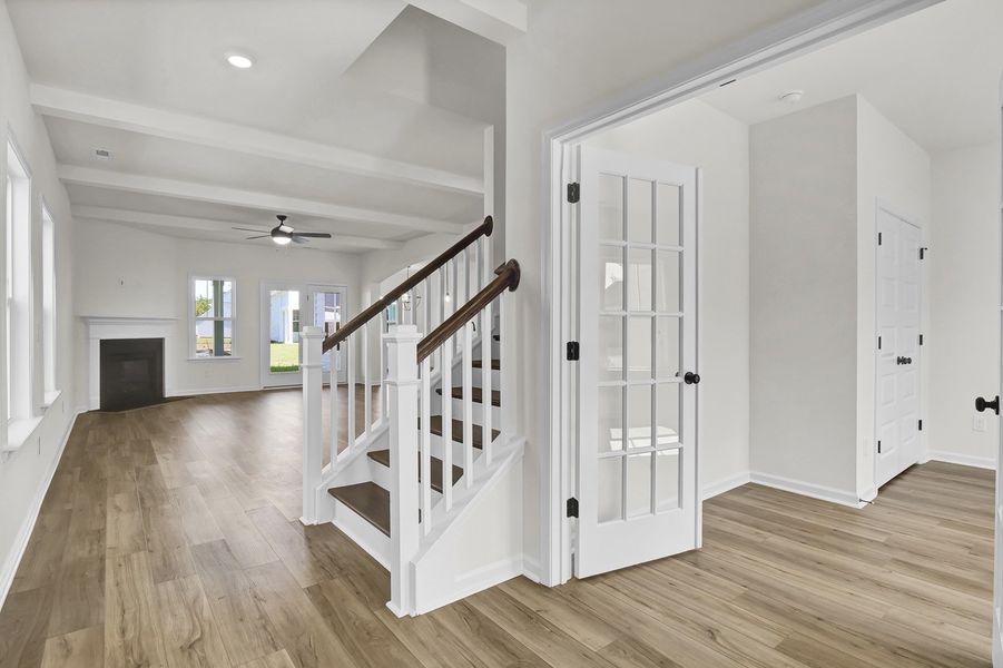 Spacious, unfurnished interior of a new home in Grand Park, Leland (Image 18).