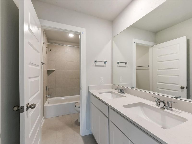Furnished interior view inside a new home in The Villages at WestPointe, Dayton (Image 16).