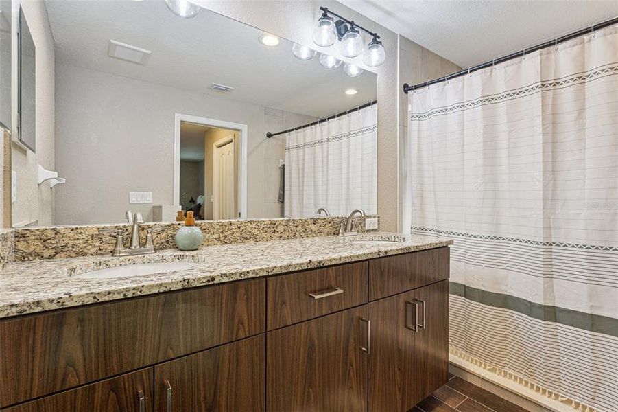 Furnished interior view inside a new home in , Webster (Image 30).