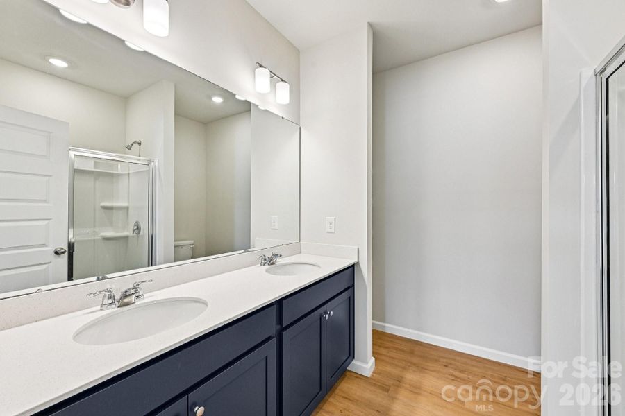 Furnished interior view inside a new home in Ruby Dixon Crossing, Gastonia (Image 10).