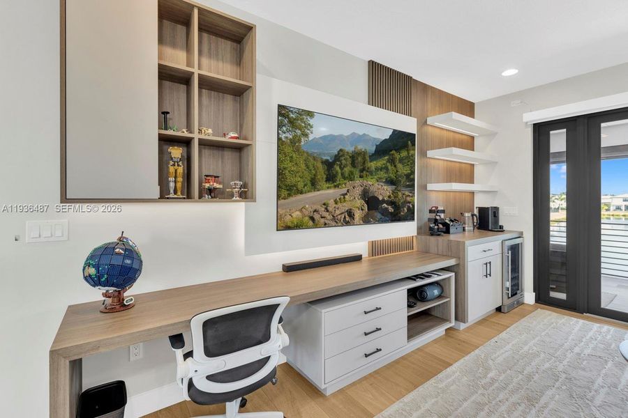 Furnished interior view inside a new home in , Boca Raton (Image 42).