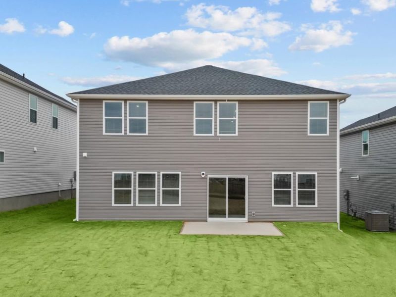 Exterior details and patio area of a home in Chatham Forest, Duncan (Image 2). Exterior details and patio area of a home in Chatham Forest, Duncan (Image 2).