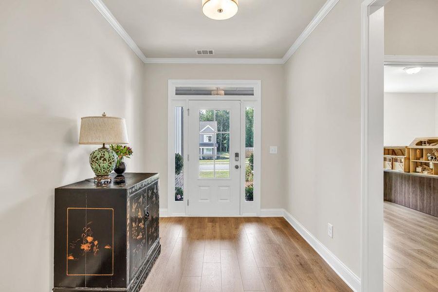 Furnished interior view inside a new home in , Winder (Image 28).