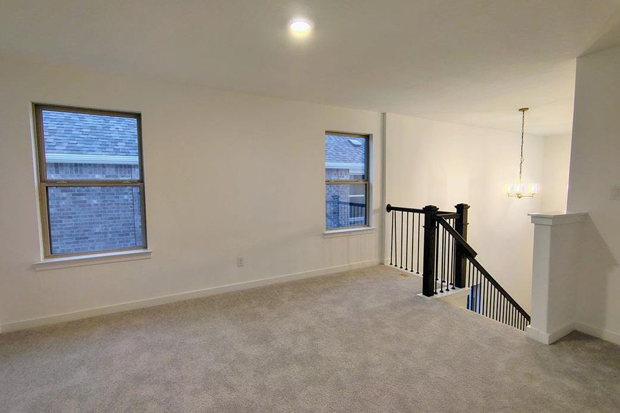 Spacious, unfurnished interior of a new home in Wolf Ranch, Georgetown (Image 19).